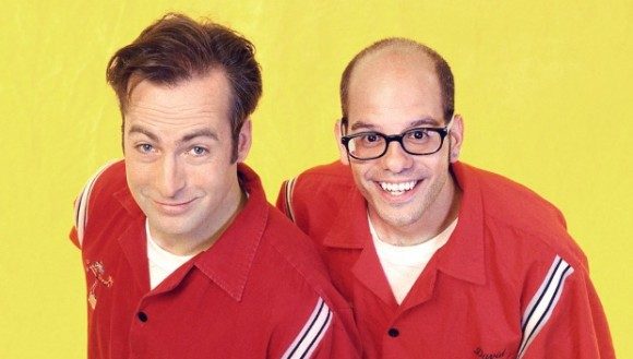 Bob Odenkirk and David Cross in Mr. Show With Bob and David.