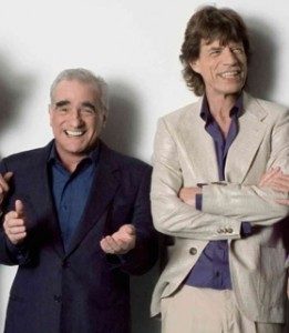 Martin Scorsese and Mick Jagger
