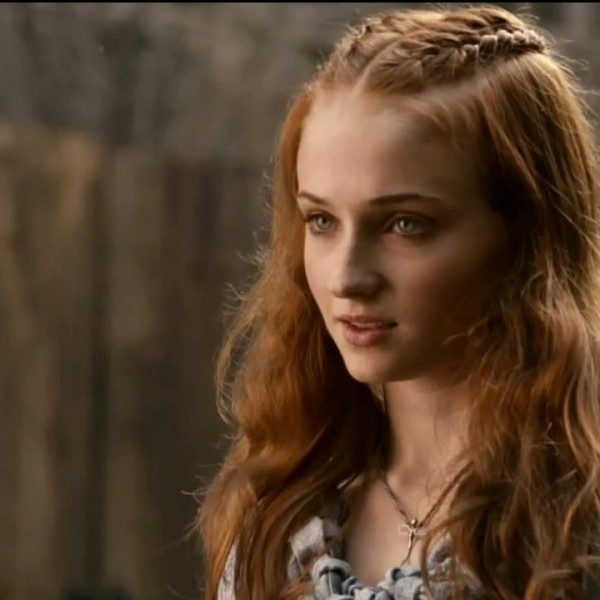 Sophie Turner plays the oldest Stark girl, Sansa.