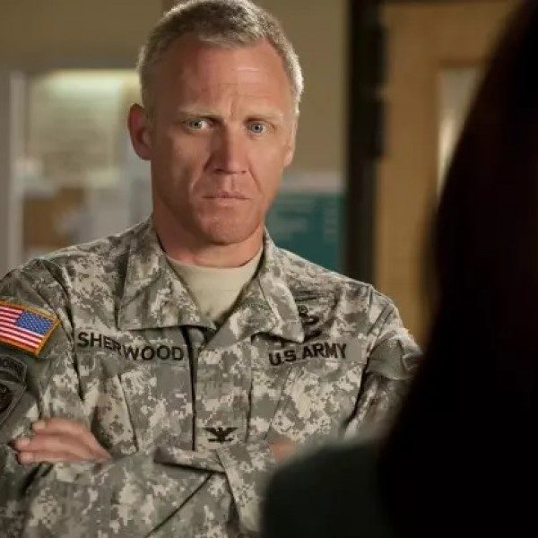 Frank Sherwood on TV series 'Army Wives' is played by Terry Serpico.