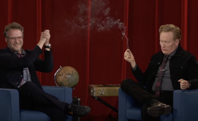 Chokin’ and Tokin’: Seth Rogen and Conan O’Brien Share a Joint on ‘Conan’