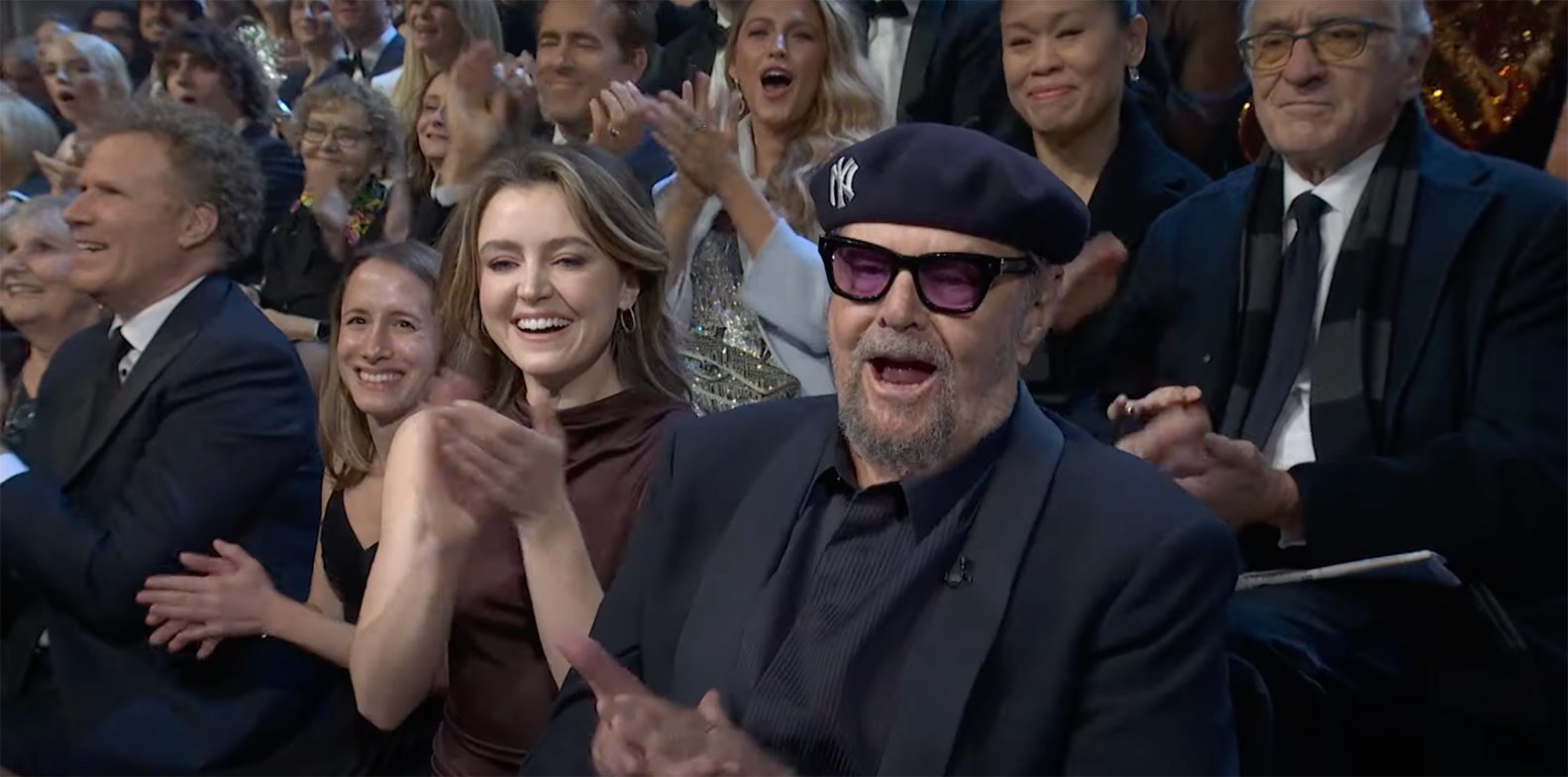 Jack Nicholson Makes Surprise Appearance At 'Saturday Night Live' 50th Anniversary Tribute