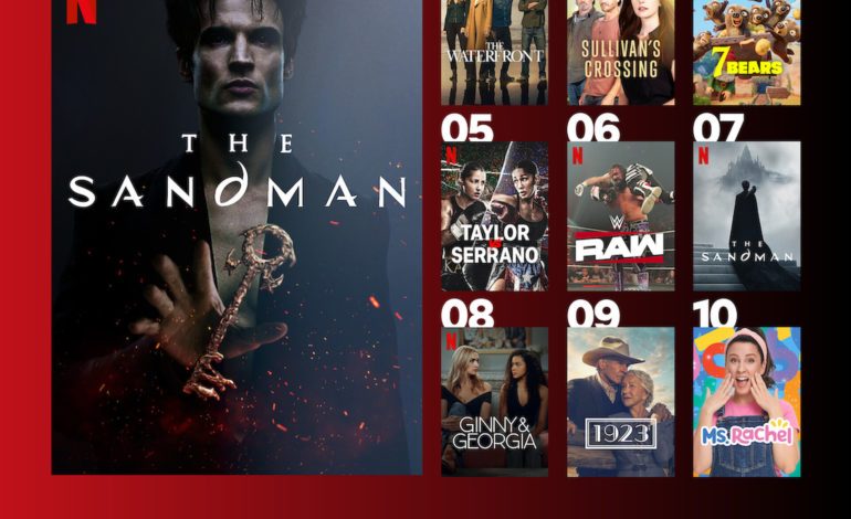 Despite Being Cancelled Netflix’s ‘The Sandman’ Makes The Top Of Streaming Charts
