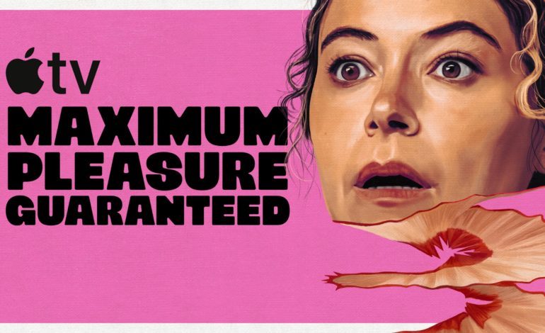 “Maximum Pleasure Guaranteed” Stars Tatiana Maslany and Jake Johnson In Apple TV’s First-Look Teaser